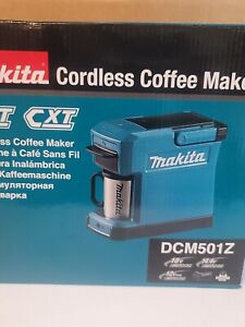 Makita DCM501Z 18 Volt / 12 Volt LXT CXT Cordless Coffee Maker, New open box