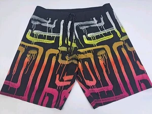 Billabong Mens Board Shorts Size 33 Multicolored Poly/Spandex #5795 - Picture 1 of 7