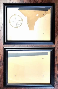 Pair of 15x12" Black Plastic Hanging Hobby Lobby Frames-Fits 12.5x9.5" Pics - Picture 1 of 3