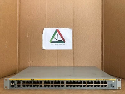 Allied Telesis AT-8000S 48-Port FE Switch with Brackets (AT-8000S/48) (Inc VAT) - Image 1 of 4
