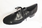 Mens White/Black or  Black Jive, Ballroom, Salsa Dance Shoes  -  UK Sizes 6-12