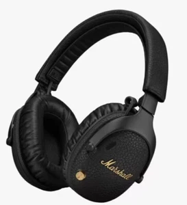 Marshall Headphones Monitor III ANC Wireless Bluetooth Over-Ear Black - Picture 1 of 4