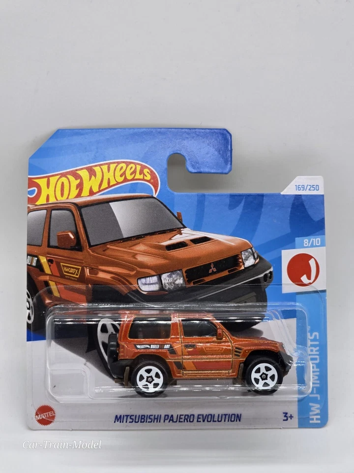 Mitsubishi Pajero Evolution - HW J-Imports 8/10 HOT WHEELS 1:64 - Immagine 1 di 1
