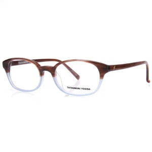 Tatsumori Yosida TY25195 BN 50mm Acetate Optical Frame eyeglasses Japan frames - Picture 1 of 5