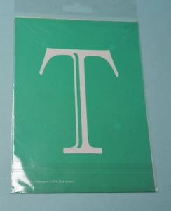 large letter T Chalk Couture Stencil NIP - Picture 1 of 1