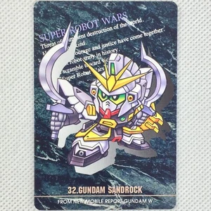 Super Robot Wars Carddass No.32 Gundam Sandrock Bandai 1998 Japan - Picture 1 of 8