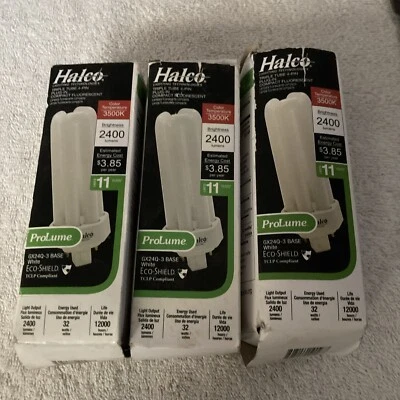 CFL Lamp Bulb PL32T/E/35/ECO 4-Pin (GX24Q-3 Base) 3500K 2250-Lumens T4 32W HALCO - Image 1 of 4