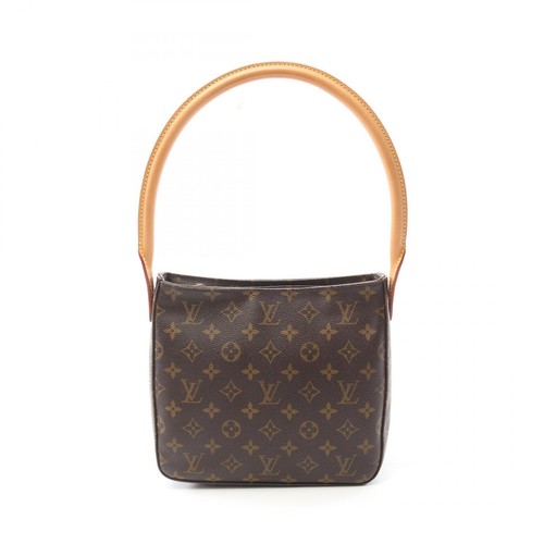 LOUIS VUITTON（LV） Borsa a tracolla Louis Vuitton Looping MM M51146 tela monogramma marrone usata donna LV