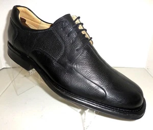 Studio BELVEDERE Bay Bridge Mens SIZE 13 D BLACK Leather Comfort Walking Shoes - Picture 1 of 8