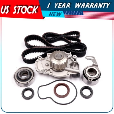 Kit de correia dentada bomba de água para 94-02 Acura Honda 2.2 2.3 SOHC com VTEC F22B1 F23A1 - Imagem 1 de 4