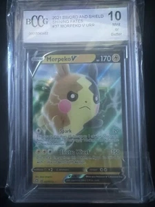 Morpeko V 037/072 Shining Fates Holo BCCG 10 - Foto 1 di 1