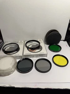 Tiffen 62mm UV Glass Lens Filter, Polarizer 52mm, 52mm ND, Pro 52, Lens Filters - Picture 1 of 6