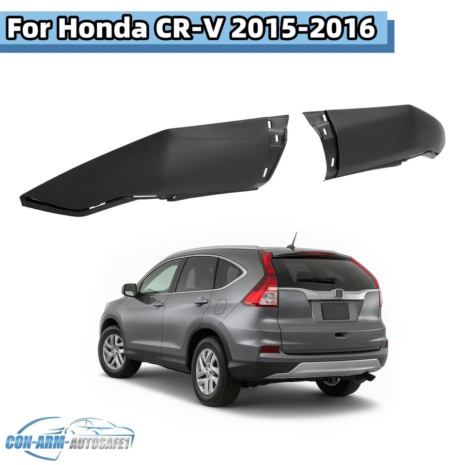 For Honda CR-V 2015 2016 Rear Bumper End Cap Cover Left / Right / Pair Textured Foto 1 de 1