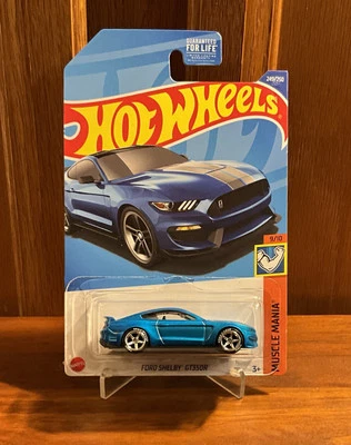 Hot Wheels 2022 *Ford Shelby GT350R* Custom Chase Style Real Riders (cambio de ruedas) Foto 1 de 4