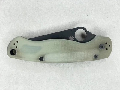 RARO Spyderco Paramilitary 2 Jade M4 Tanto C81GM4PTBK2 Descontinuado Exclusivo Foto 1 de 4