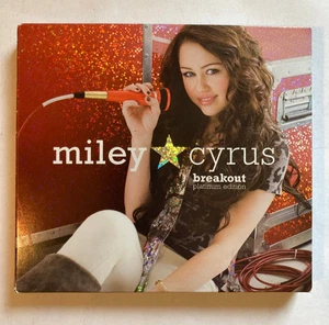 Miley Cyrus - Breakout Platinum Edition CD + DVD Digipak con fotos de colección - Imagen 1 de 6