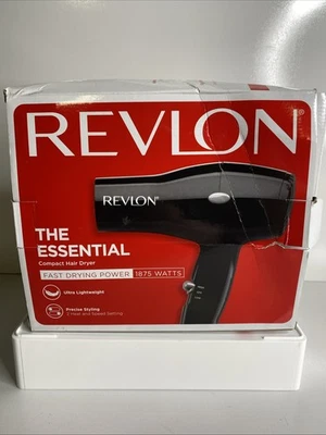 Revlon Hair Dryer Blower 1875W Heat Professional Fan Styler Dry Cool Blow Shot - Image 1 of 4