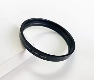 M65-M65 65mm x 1mm Screw Mount Extend Tube Ring Adapter Lens Hood Aluminum 8mm - Picture 1 of 3