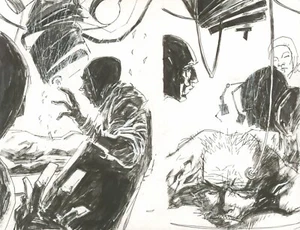 ASHLEY WOOD - X-Men Annual ORIGINAL ART panels! - Picture 1 of 1
