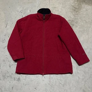 Vintage Woolrich Wool Jacket Size Large Full Zip Formal Jacket - Picture 1 of 8