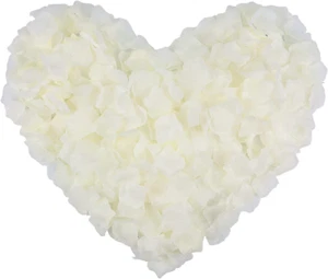 1000 Pcs Rose Petals, Artificial Flower Petals, for Romantic Night, Wedding, Eve - Picture 1 of 12