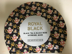 DEARPACKER 1SHEET BLACK TEA & BLACK ROSE HYDROGEL MASK PACK - Picture 1 of 2