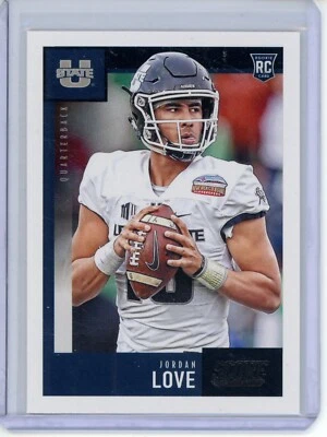 2020 Panini Score - #361 Rookies Jordan Love (RC) Green Bay Packers - Image 1 of 2