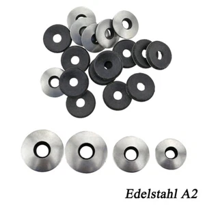 Edelstahl Dachscheiben Wasserdicht Dichtscheiben mit EPDM für Spenglerschrauben - Picture 1 of 6
