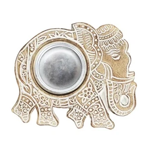 Rustikaler Kerzenhalter - Elefant - Bild 1 von 1