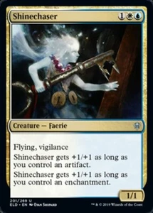 Shinechaser x4 4x FOIL Throne of Eldraine casi nuevo como nuevo Magic The Gathering - Imagen 1 de 1