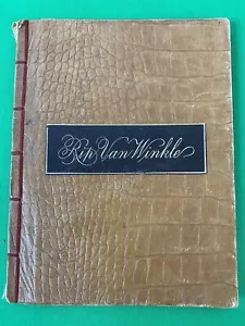 Washington Irving's (1886) , Rip Van Winkle JB Lippincott Publishing, Book - Imagen 1 de 12