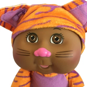 CABBAGE PATCH KIDS CUTIES ZOO FRIENDS TALLULAH TIGER 9" BAMBOLA DA COLLEZIONE PELUCHE  - Foto 1 di 17