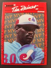1990 Donruss MLB Baseball MVP Tim Raines Montreal Expos #BC-7
