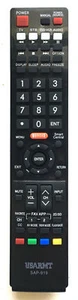 1 × SAP-919 Remote for SHARP GB004WJSA GB118WJSA GA890WJSA GB005WJSA New ! "408" - Picture 1 of 5