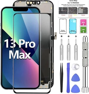 For iPhone 13 Pro Max 6.7" LCD Display Touch Screen Digitizer Replacement Kit US - Photo 1 sur 10
