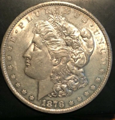  1878-CC  MORGAN    SILVER  DOLLAR   UNCIRCULATED  - Image 1 of 4
