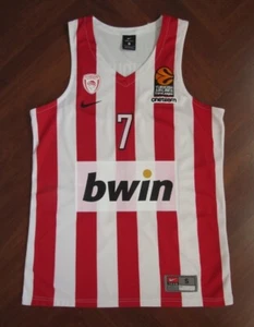 Maglia SPANOULIS OLYMPIACOS jersey camiseta basketball maillot PANATHINAIKOS S - Foto 1 di 8