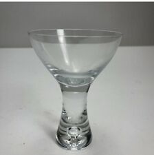 Southern Living Martini Glasses Tribeca Hand Blown Poland Clear 2 Bar Ware
