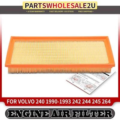 Nuevo 1x Filtro de Aire Motor para Volvo 240 1990-1993 242 75-84 244 245 264 Flexible Foto 1 de 4