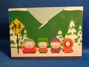 SOUTH PARK - CARTMAN, KENNY, KYLE & STAN (1) PROMO CARD - 1998 COMIC IMAGES - Picture 1 of 2