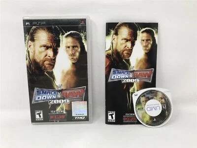 WWE SmackDown vs. Raw 2009 con ECW - Sony PSP - Completo - Cracked Umd Foto 1 de 3