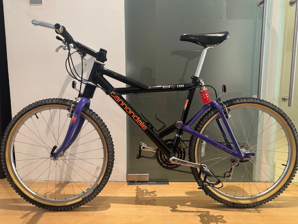 Cannondale Delta V 2000 - NOS Brandneu Fahrrad Bike Retro 1992 1993 2 km gefahren - Bild 1 von 4