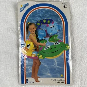 Intex The Wet Set Animal Split Ring 59220 Select Duck or Frog Y2K Pool Float - Bild 1 von 8