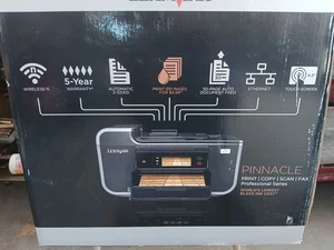 Lexmark Pinnacle Pro901 All-In-One Inkjet Printer - MINT No Usage - Picture 1 of 8