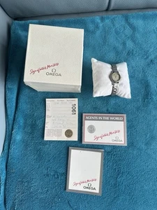 Vintage OMEGA Seamaster Cal.1380 Quartz Silver Dial Womens 1982 spare or repair - Picture 1 of 15