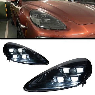 For Porsche Cayenne 2011-2018 Upgrade to 2024 LED Matrix Headlight Assembly- - Image 1 of 4