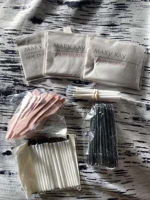 Lot of 3 packs Mary Kay Beauty Blotters Oil Absorbing Tissues -applicators Etc - Image 1 of 4