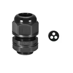 M25 Nylon Cable Gland 3 Holes M25-H3 - 1 Pack of 10 pcs - Picture 1 of 4
