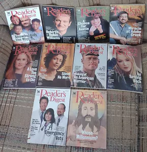 Lot of 10 1999 READERS DIGEST Magazines (All excellent, never read!) - Picture 1 of 9