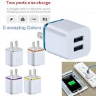 5V / 2A Dual USB Charger Fast Charging For IPhone XS Max Wall Adapter US Plug 